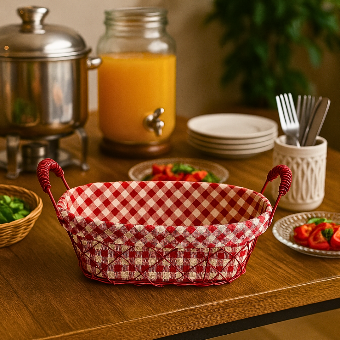 kanister buke cesto rosso 26x13 cm