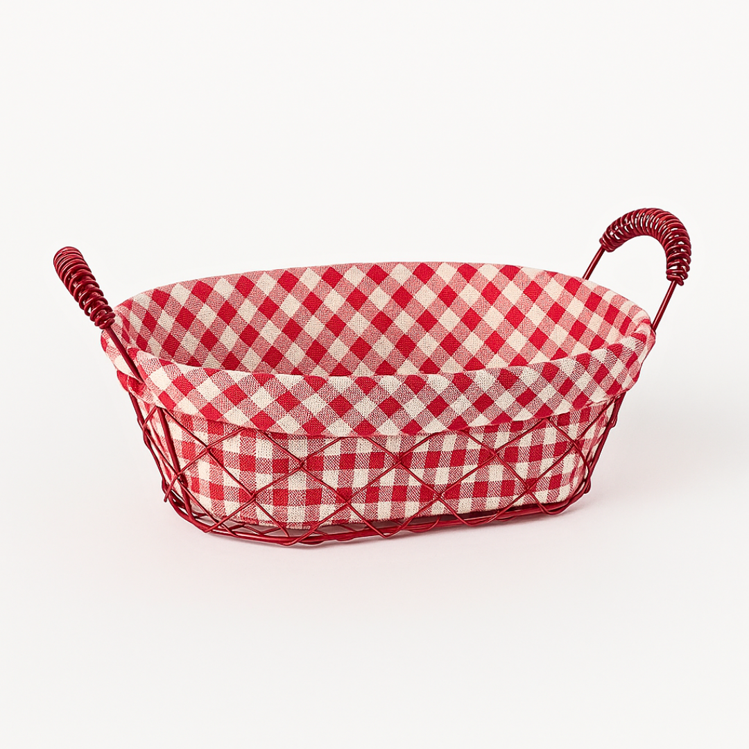 kanister buke cesto rosso 26x13 cm