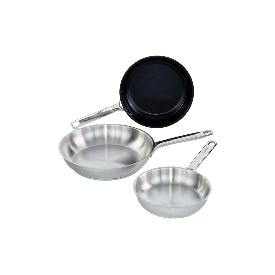 set tiganesh inoksi helix 3 cope