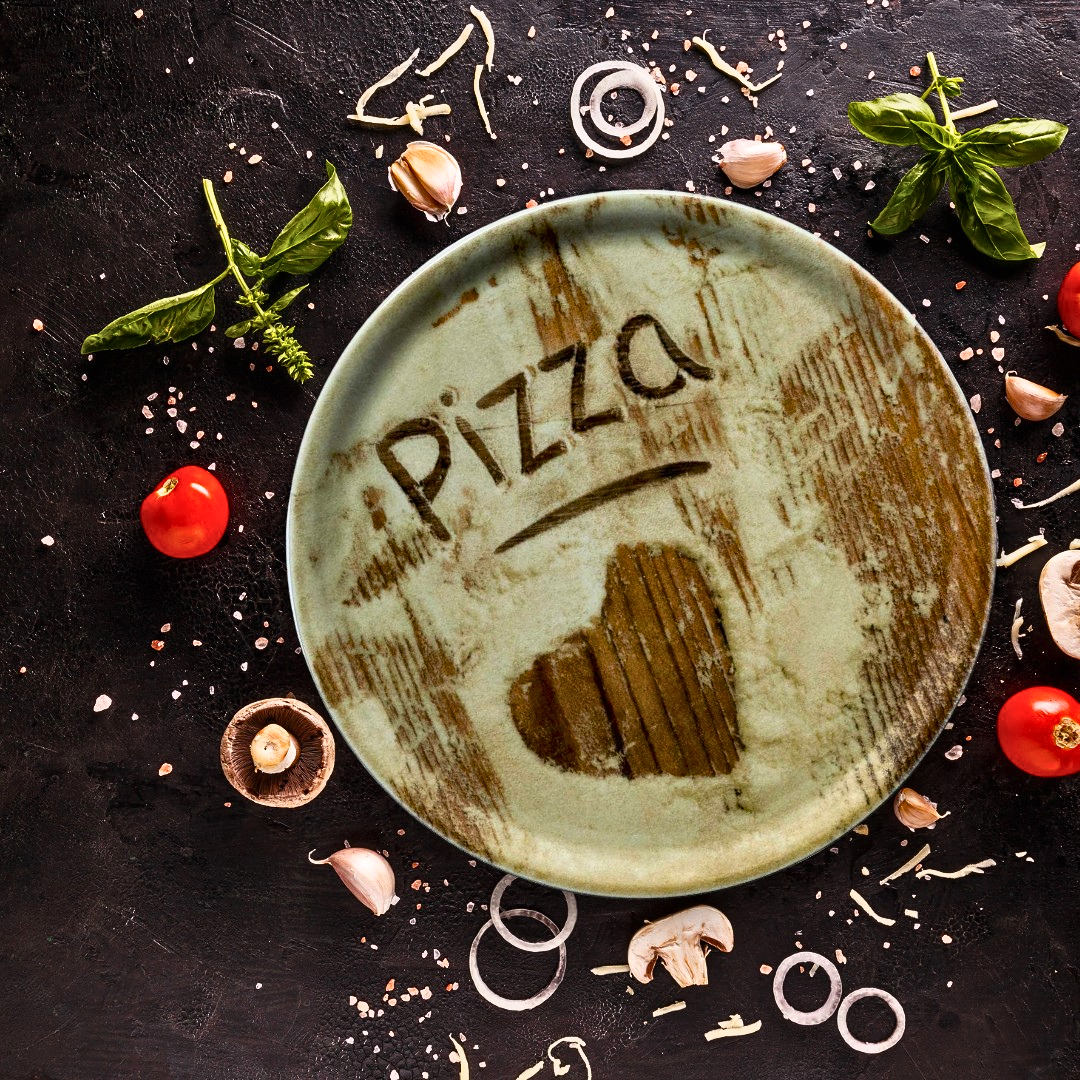 pjate pice napoli flour heart 33 cm