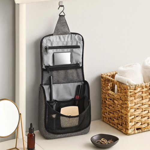 cante toiletbag twist silver