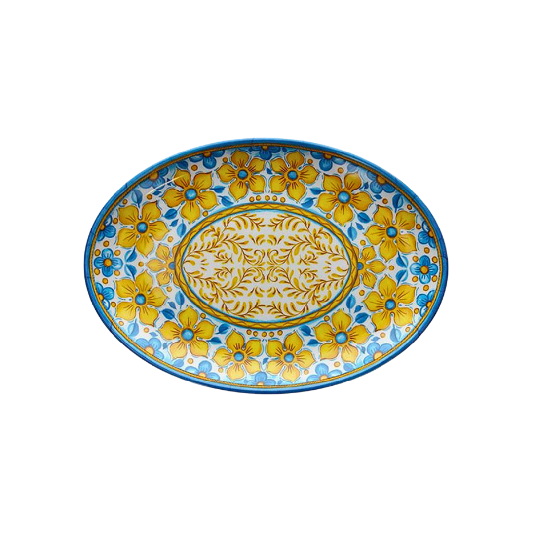 pjatance ovale july cefalu narciso 35,5x25,5 cm