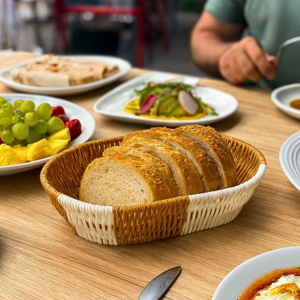 kanister ovale me thurje nesty cream 25x20 cm