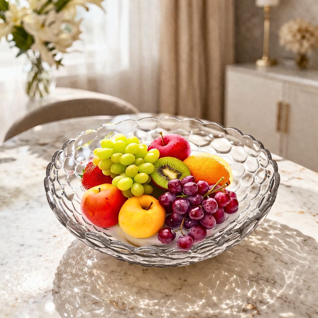 kupe qelqi e thelle bubbles 24 cm