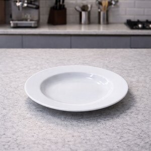 pjate e thelle ischia white 23 cm