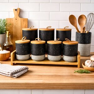 mbajtese kafe dhe erezash fansy home grey 7 cope