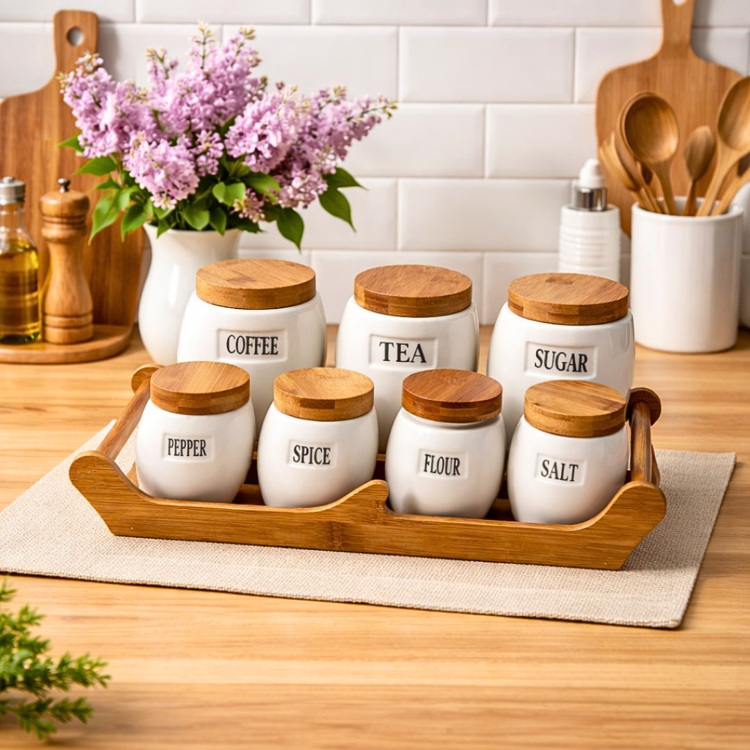 set mbajtese kafe dhe erezash dandelion 7 cope