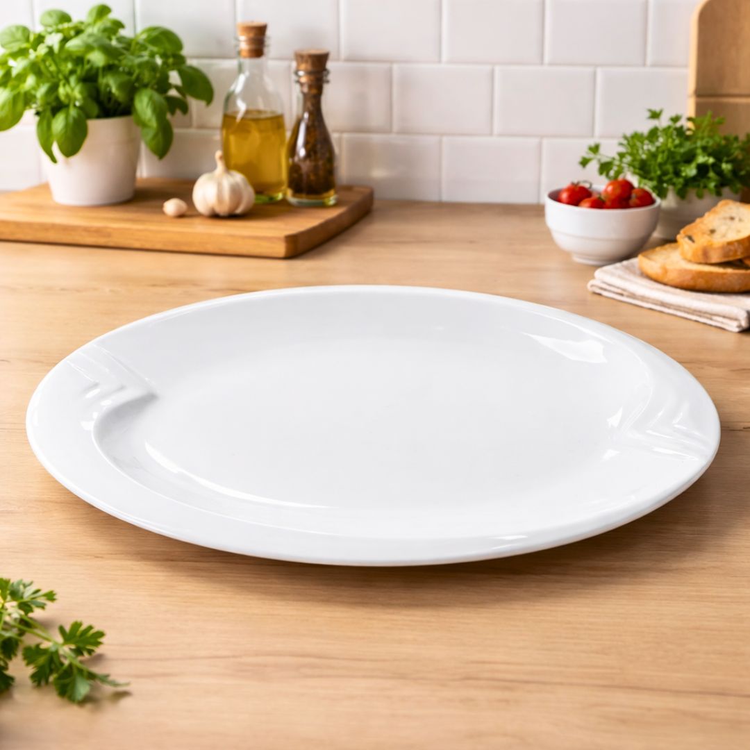 pjatance ovale porcelani 32 cm