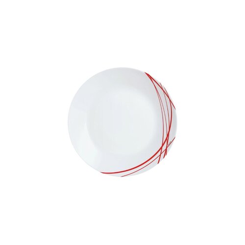 pjate embelsire domitille rouge 18 cm 6 cope