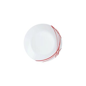 pjate embelsire domitille rouge 18 cm 6 cope