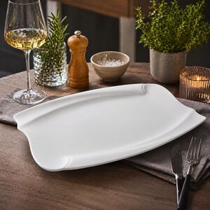 pjatance porcelani ovale 40 cm