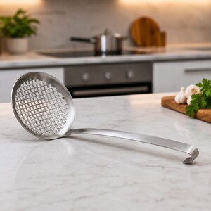 lopate inoksi me rrjete 14 cm