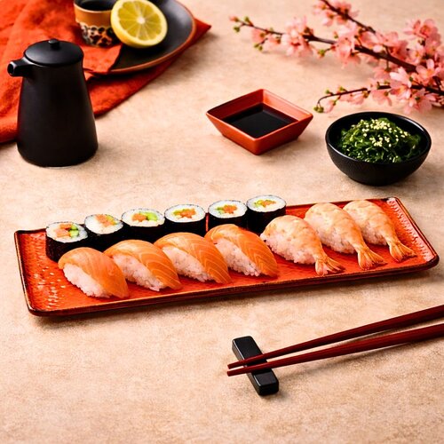 pjatance kendore vulcania orange 30x10 cm