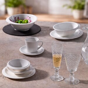 pjate dessert resort white 19 cm