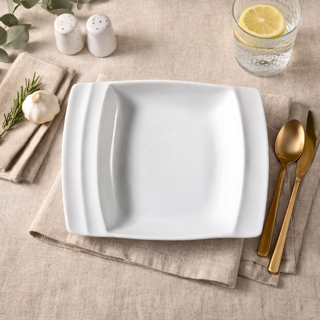 sallatiere flat safir 24x18 cm