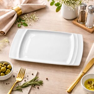 pjate flat safir 20x15 cm