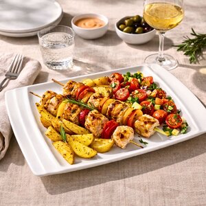 pjate oval safir 26x15 cm