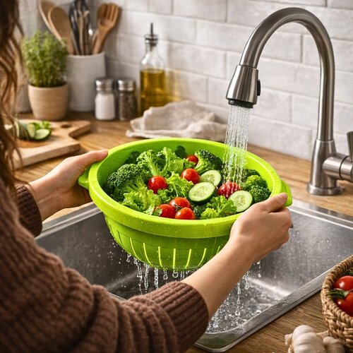 kullese scolapasta lime 27 cm