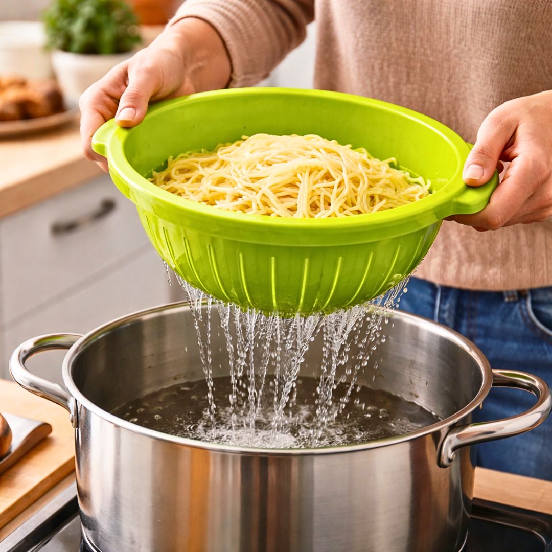 kullese scolapasta lime 27 cm