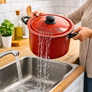 tenxhere makaronash e kuqe cuociscola 24 cm