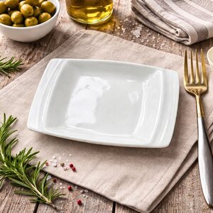 pjate flat safir 16x12 cm