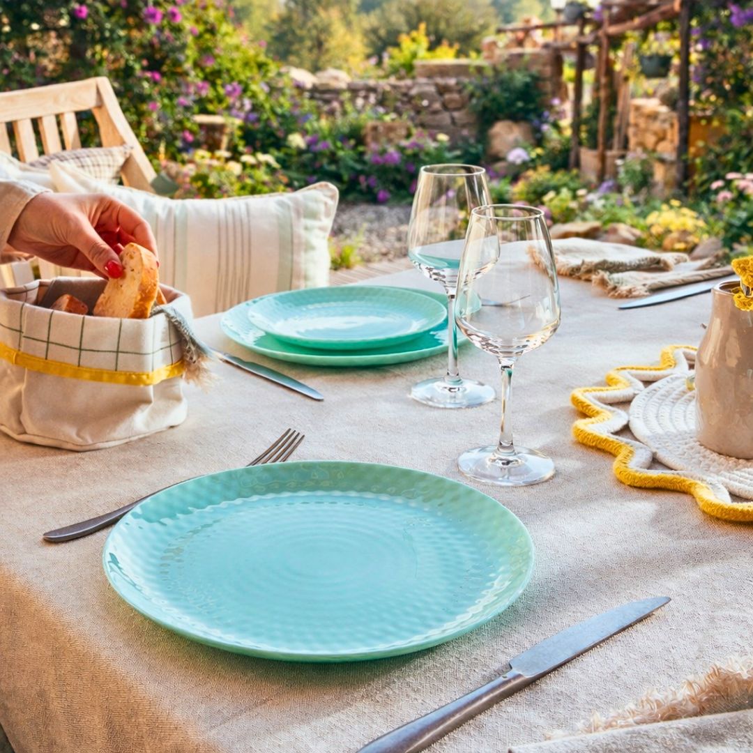 pjate embelsire pampille turquoise 19 cm