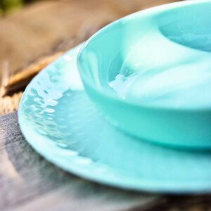 pjate embelsire pampille turquoise 19 cm