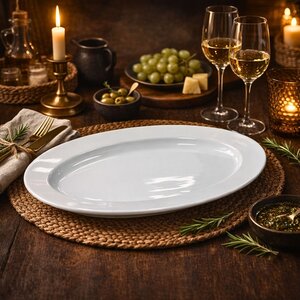 pjate ovale pera 28 cm