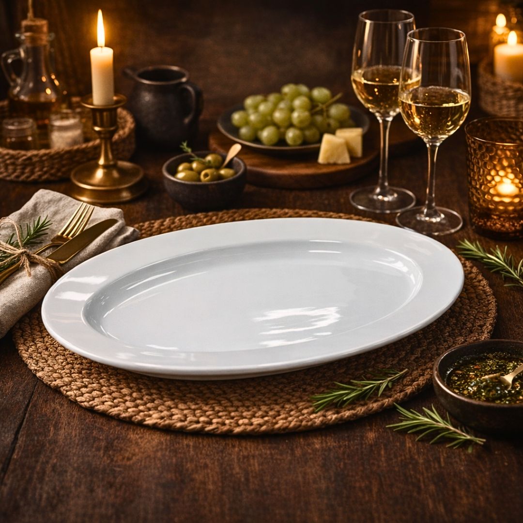 pjate ovale pera 28 cm