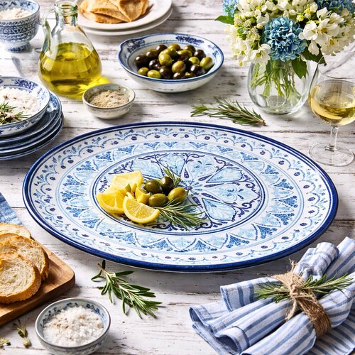 pjatance ovale cefalu narciso 35,5x25,5 cm