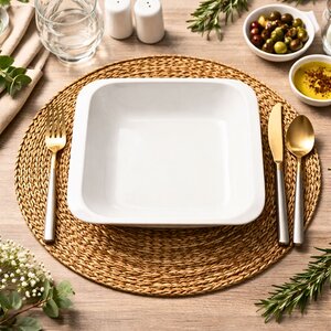 pjate soup white infinity 26x26 cm