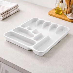 mbajtese lugesh portaposate white 38x42 cm