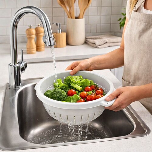 kullese scolapasta white 27 cm