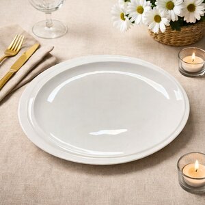 pjatance ovale resort white 28 cm