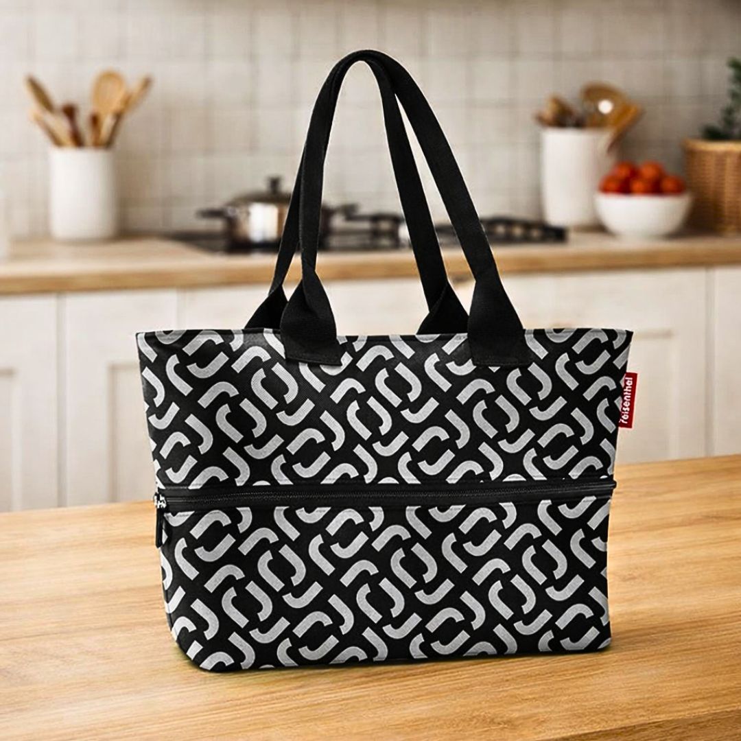 cante shopper twist black 50x26,5x16,5 cm