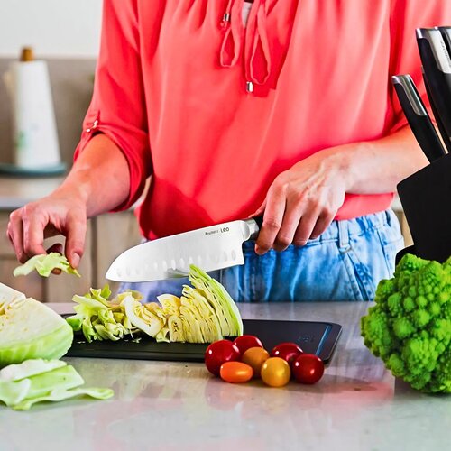 thike kuzhine santoku graphite 18 cm