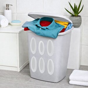 kosh rrobash laundry grey 41x33x54 cm