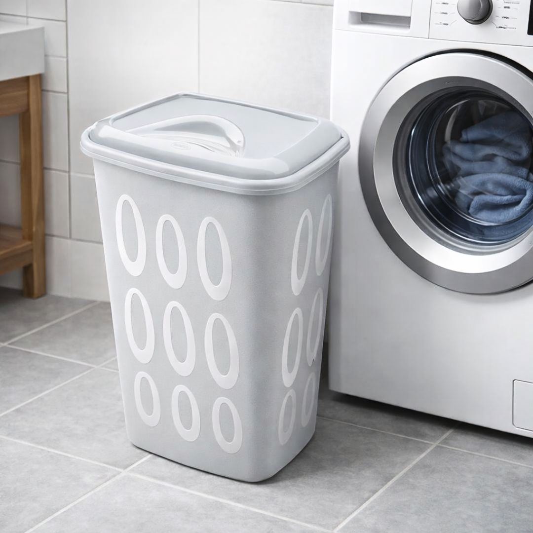 kosh rrobash laundry grey 41x33x54 cm