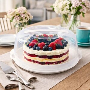 mbajtese torte tiramisu white 33 cm