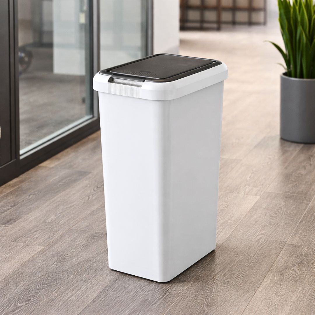 kosh mbeturinash grey touch and lift 45 lt