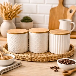 mbajtese kafe dhe sheqeri white home blaze 3 cope