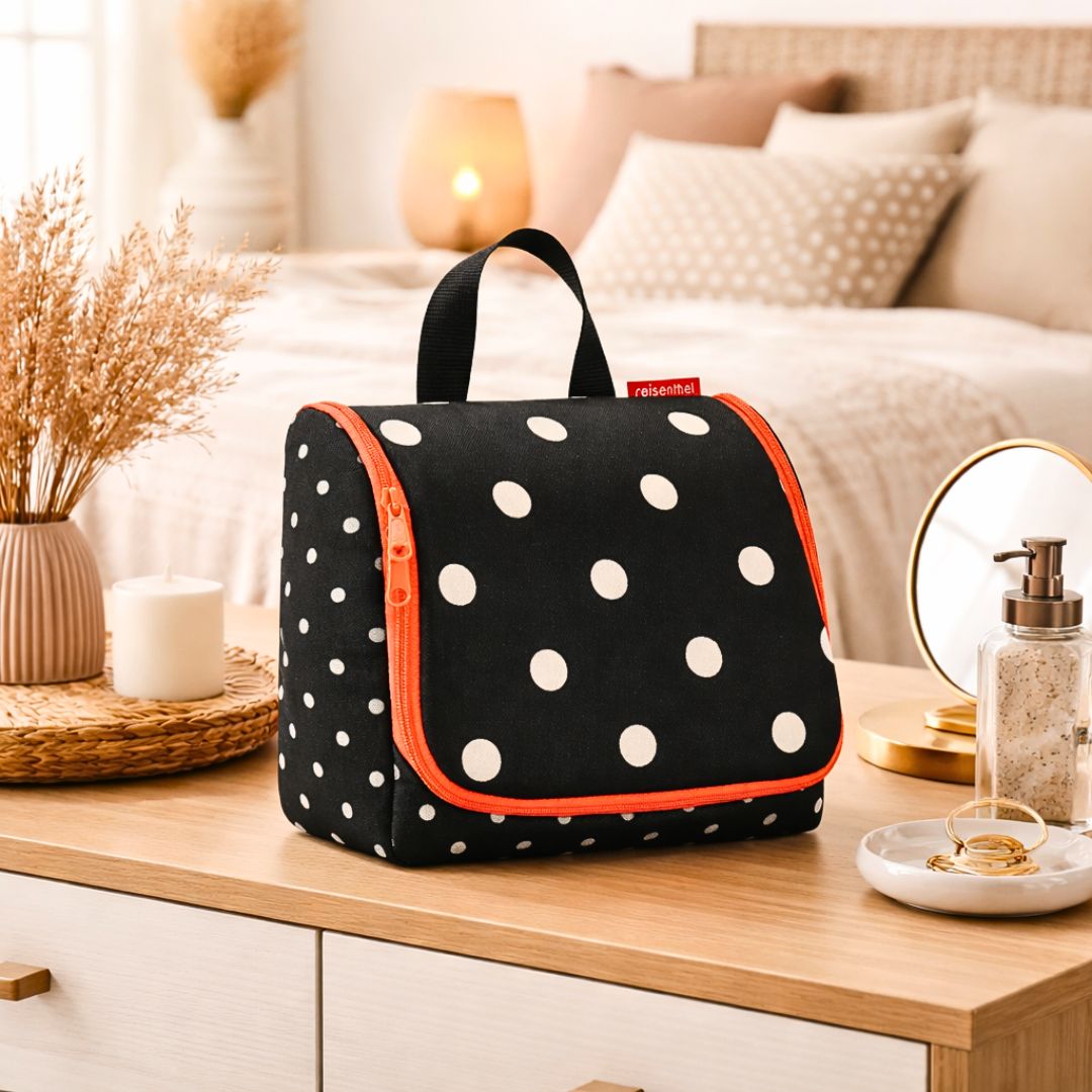 cante toiletbag mixed dots