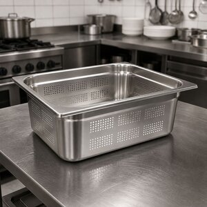 vaskete inoksi gastro kull 2/3 36x33x15 cm
