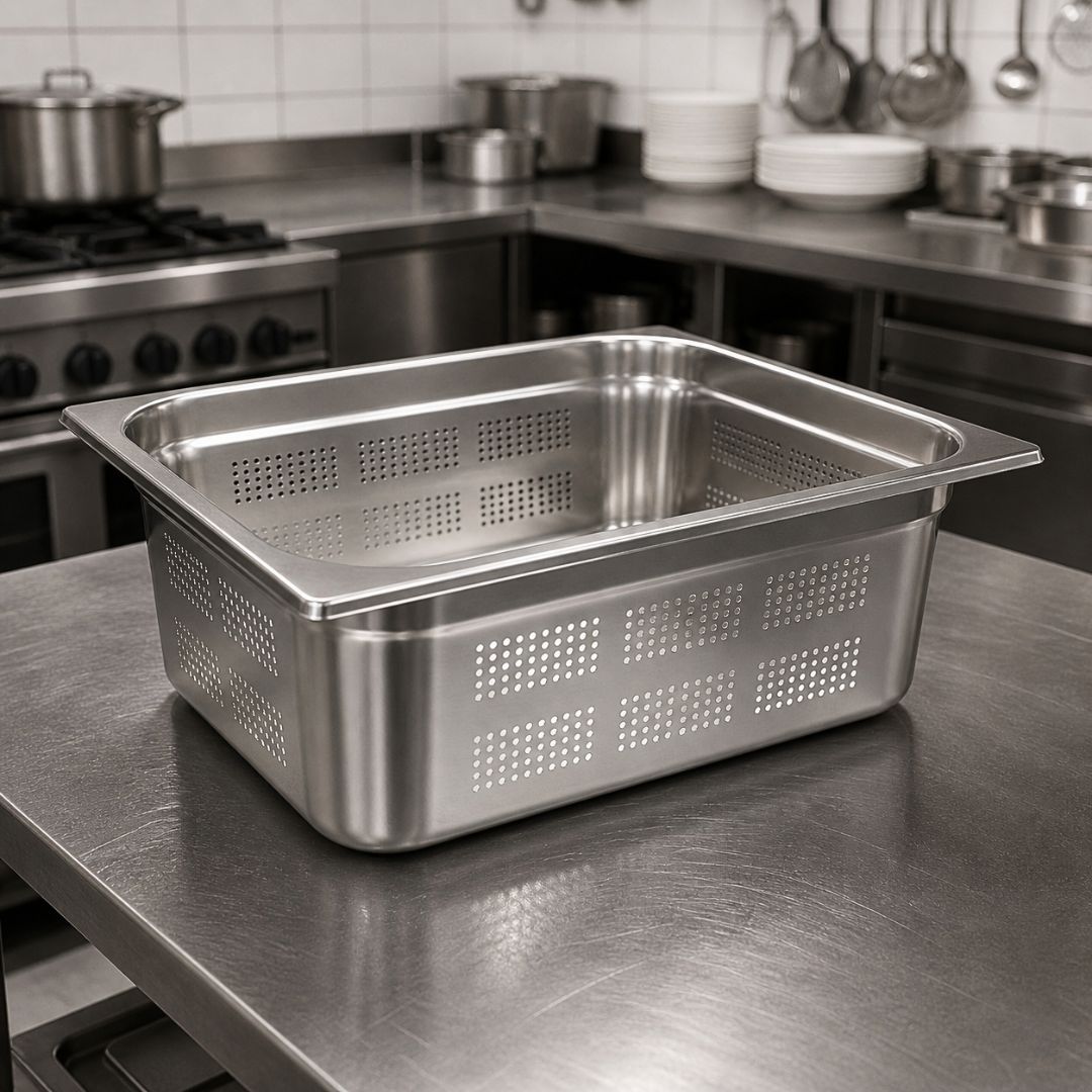 vaskete inoksi gastro kull 2/3 36x33x15 cm