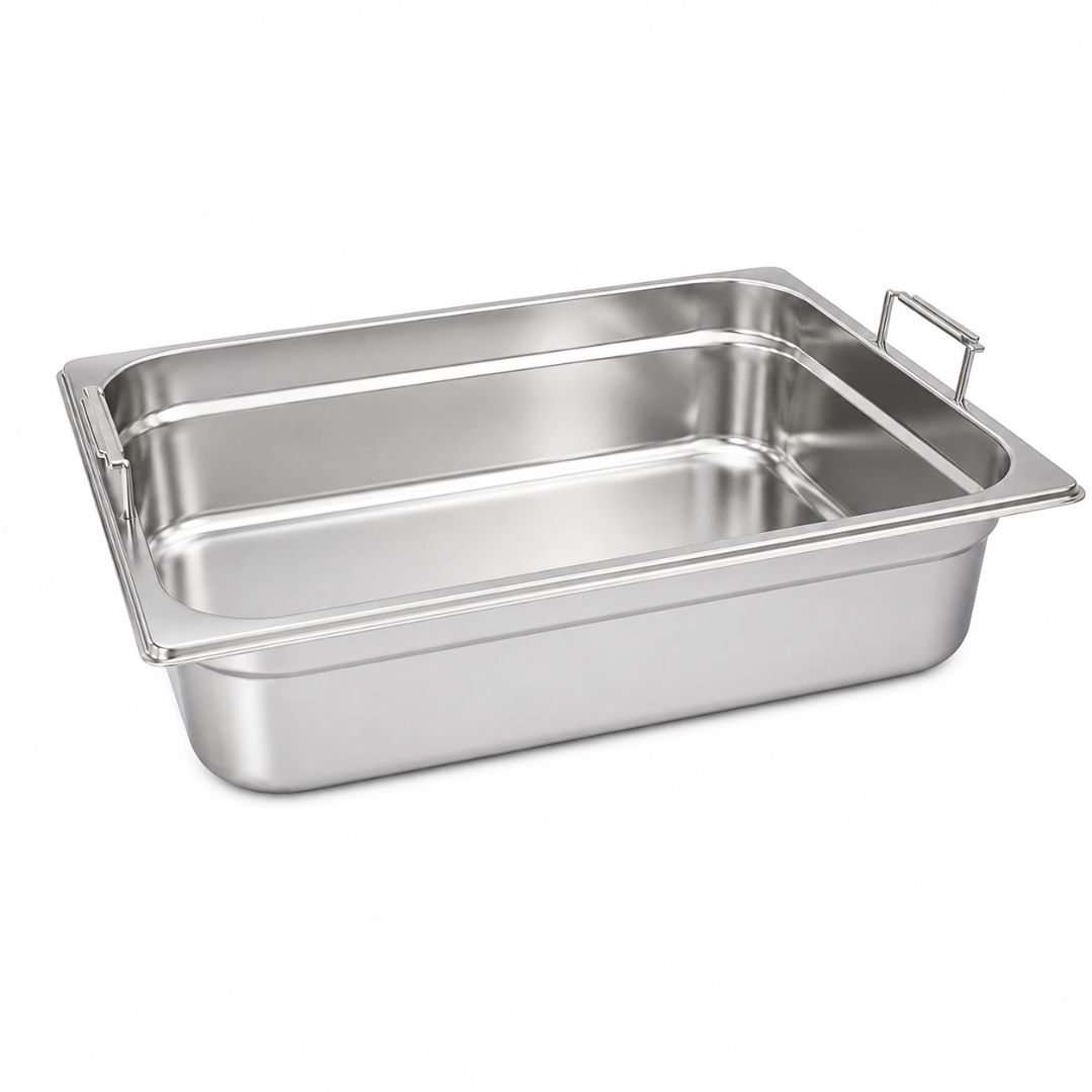 vaskete me kapese inoksi gastro 2/3 36x33x10 cm