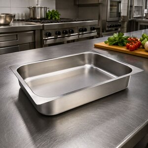 tave inoksi gastro 2/3  36x33x6,5 cm