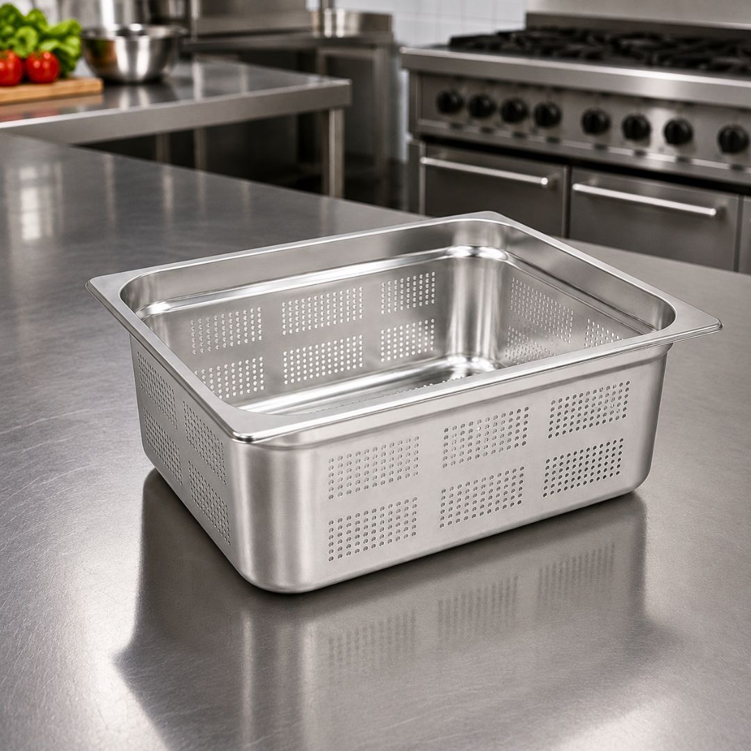 vaskete inoksi gastro kull 2/3 36x33x20 cm