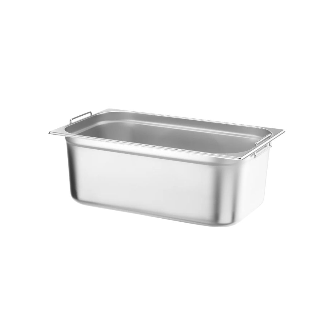 vaskete me kapese inoksi gastro 1/1 53x33x20 cm
