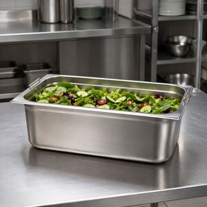 vaskete me kapese inoksi gastro 1/1 53x33x20 cm