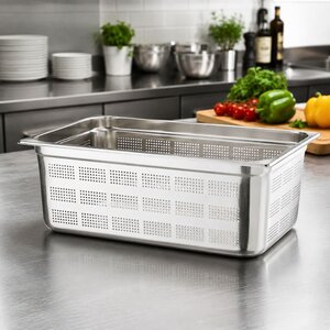 vaskete inoksi gastro kull 1/1 53x33x20 cm